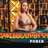 Caribbean Stud Poker by Evolution, showcased at magius-gr.gr – game logo
