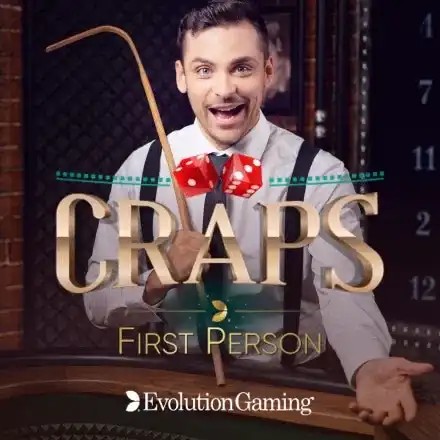 Table Games logo of First Person Craps from Evolution at Magius