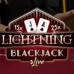 Lightning Blackjack logo by Evolution Magius