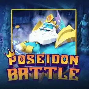 Official Crash Games logo: Poseidon Battle by KA Gaming at Magius
